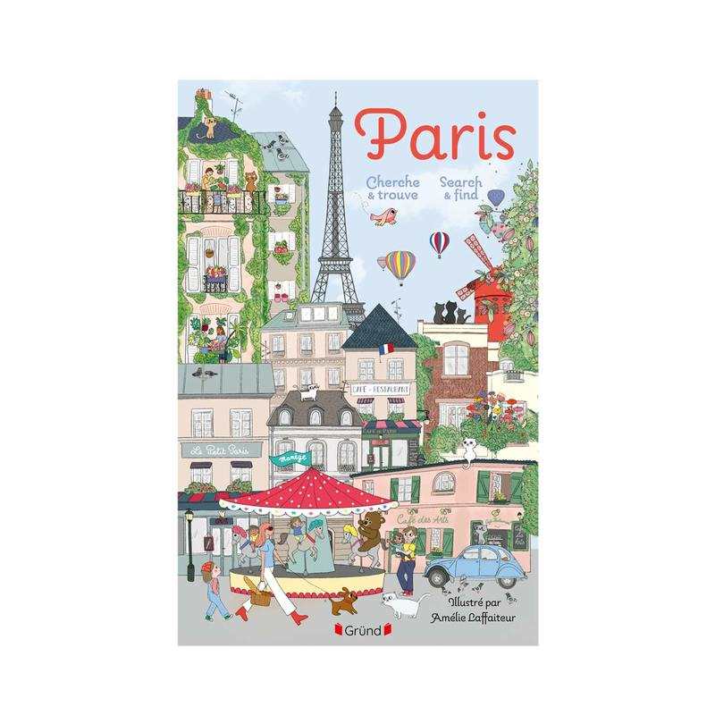 Livre Cherche et trouve Paris - Gründ