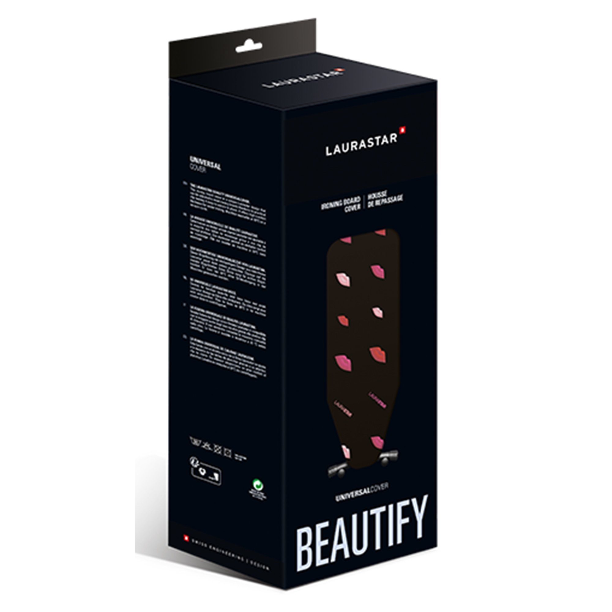 LAURASTAR Bügelbrettbezug Bezug Universalcover Lips
