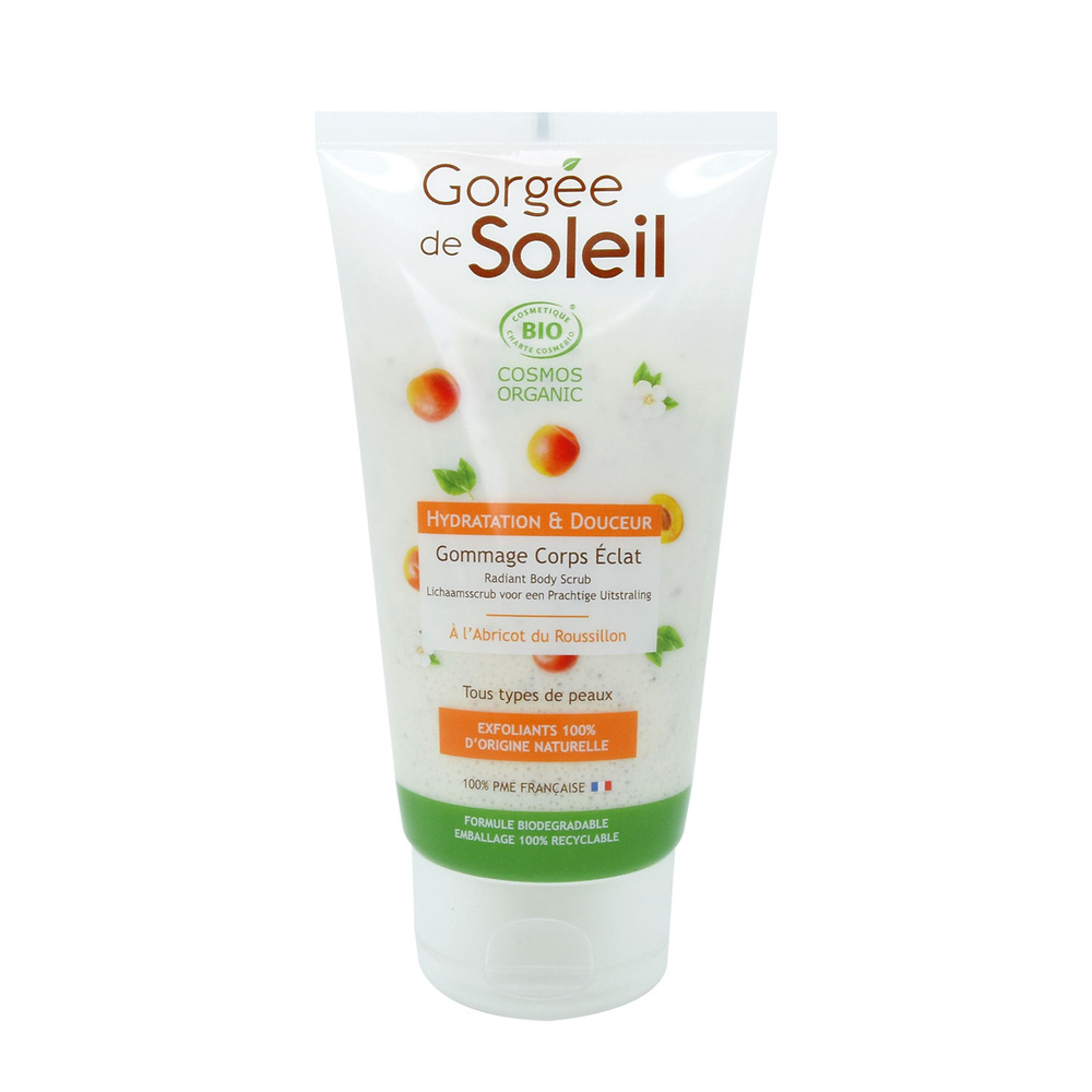 gorgée de soleil Gommage corps éclat Gommage