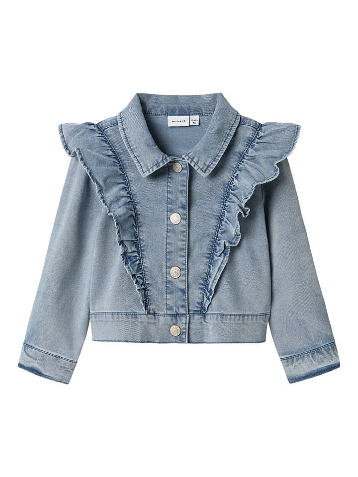 name it Jeansjacke in Blau günstig kaufen