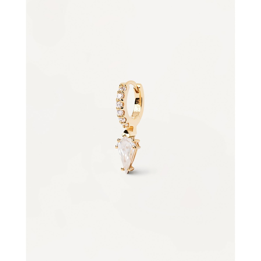 P D Paola Boucle d'oreille unique 925 Argent Boucles d'oreilles
