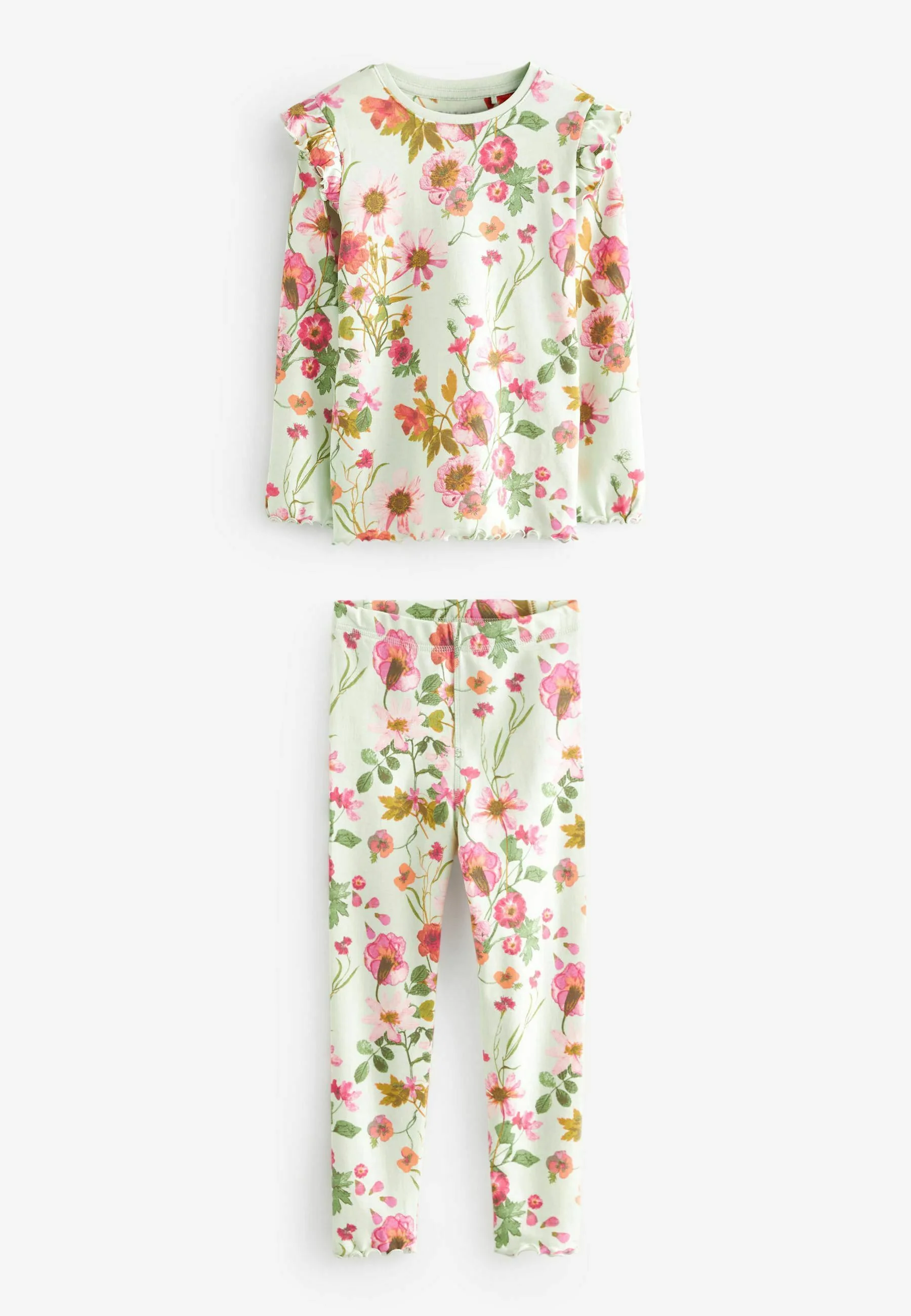 Siguiente PAQUETE DE 3 PIJAMAS FLORALES DE AJUSTE REGULAR