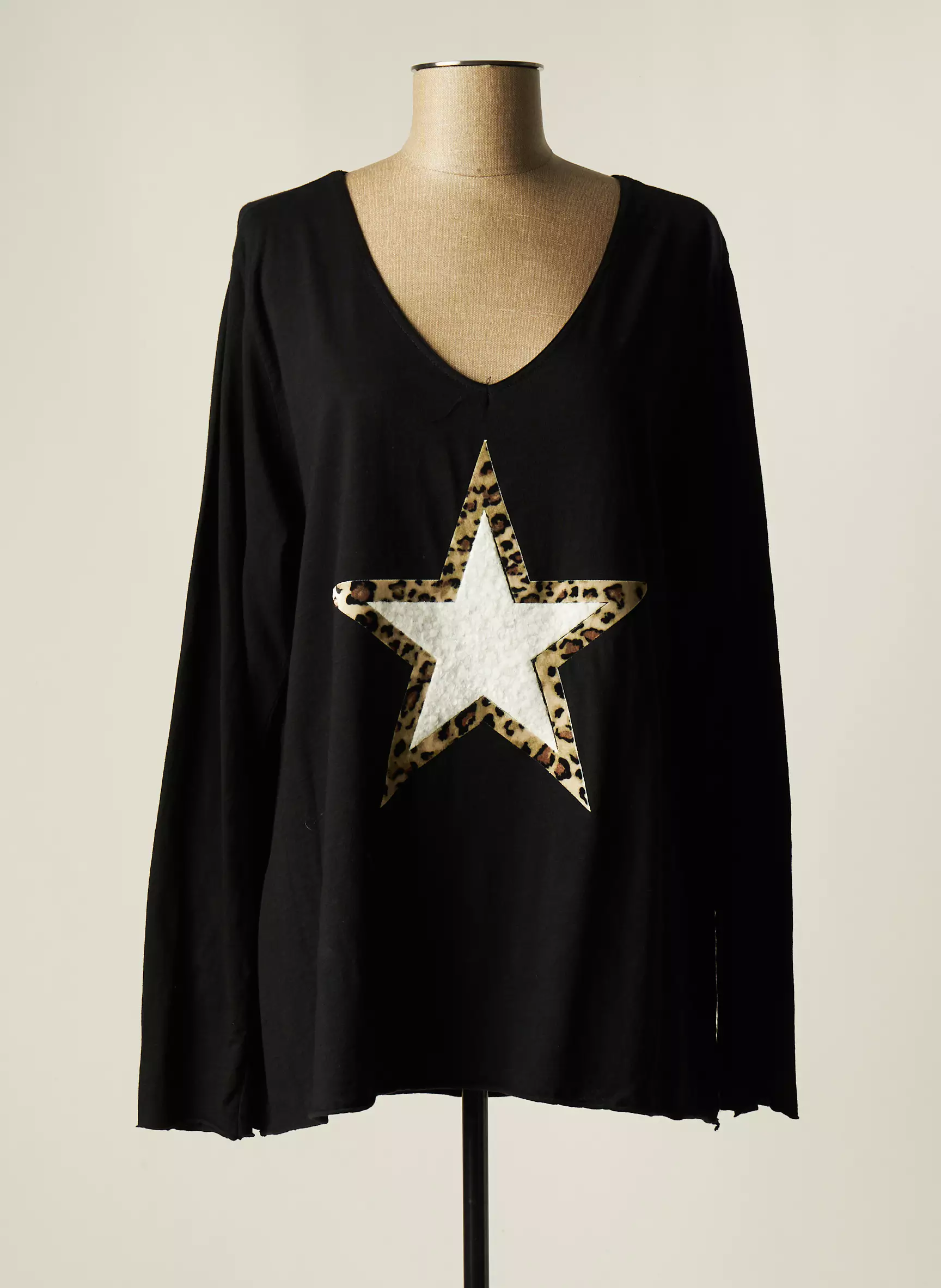 C Melodie Tshirts Femme couleur noir