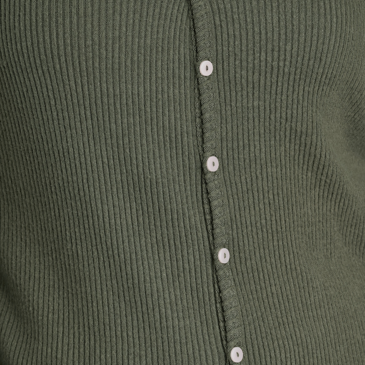 Damen Loungewear-Strickjacke in Rippoptik