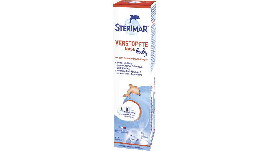 Stérimar 2 in 1 Nasenspray & Spülung für Babys 50 ml