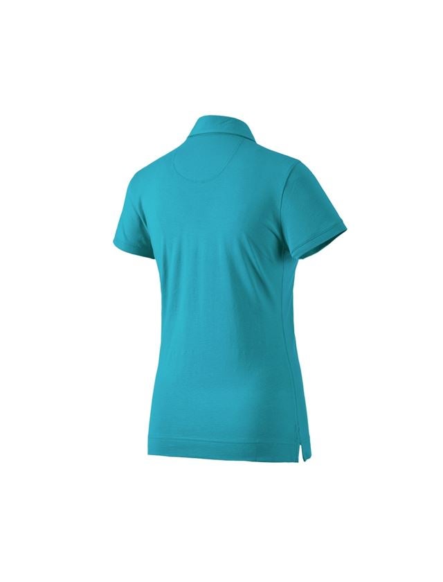 e.s. Polo-Shirt cotton stretch, Damen