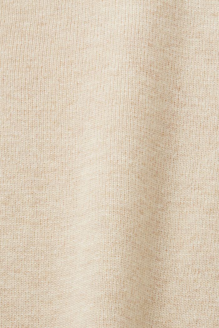 Mit Kaschmir: Kurzarmpullover