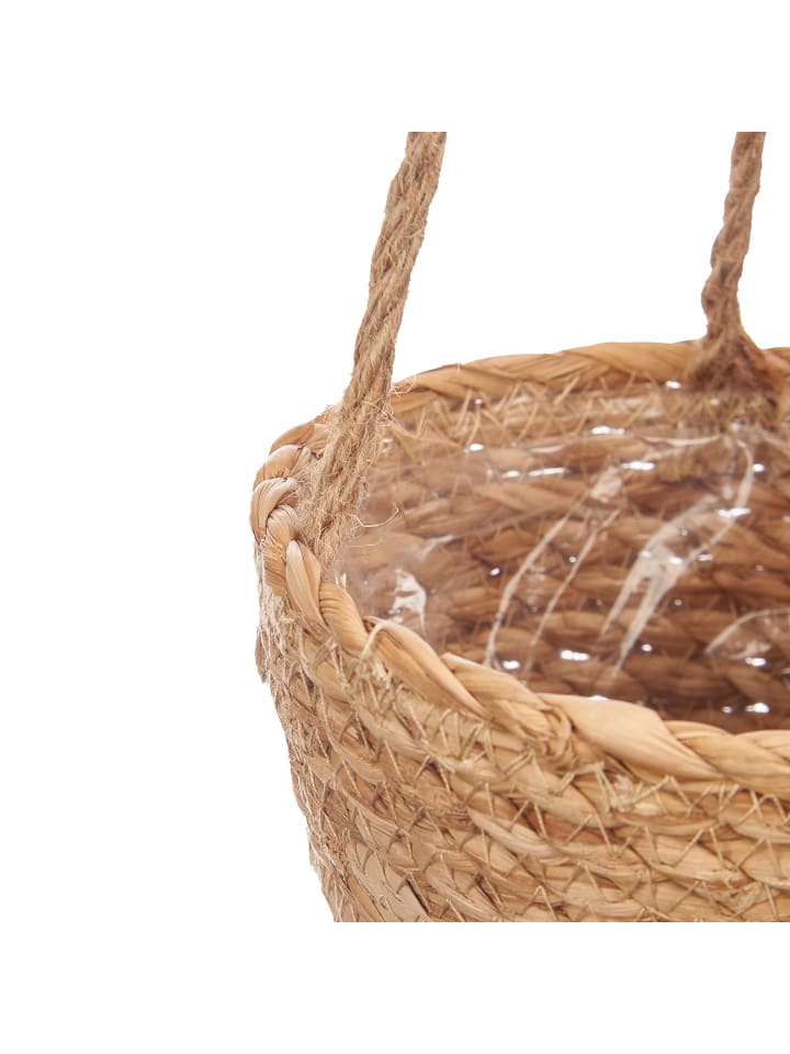 GIFTDECOR Hängender Blumentopf in braun günstig kaufen onesize