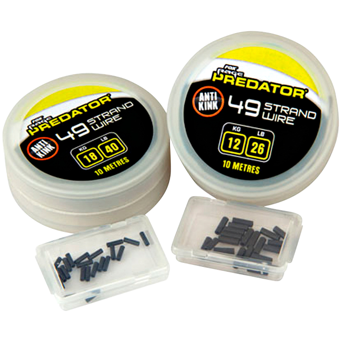 Fox Rage Predator Stahlvorfach 49 Strand Steel Wire