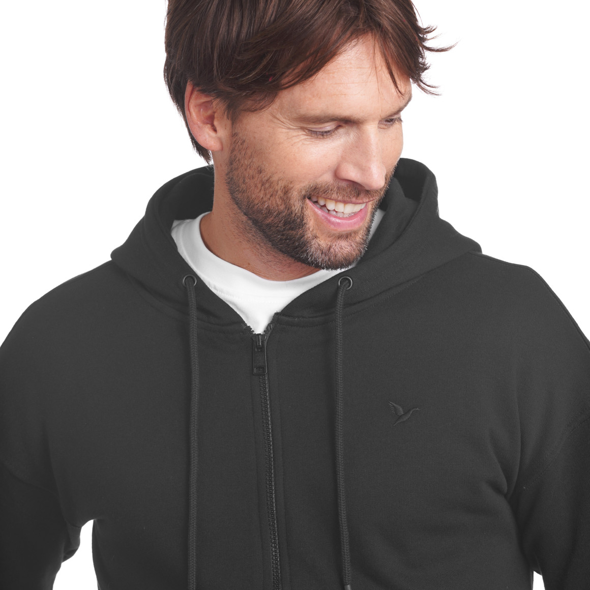 Herren Sweatjacke mit Kapuze
