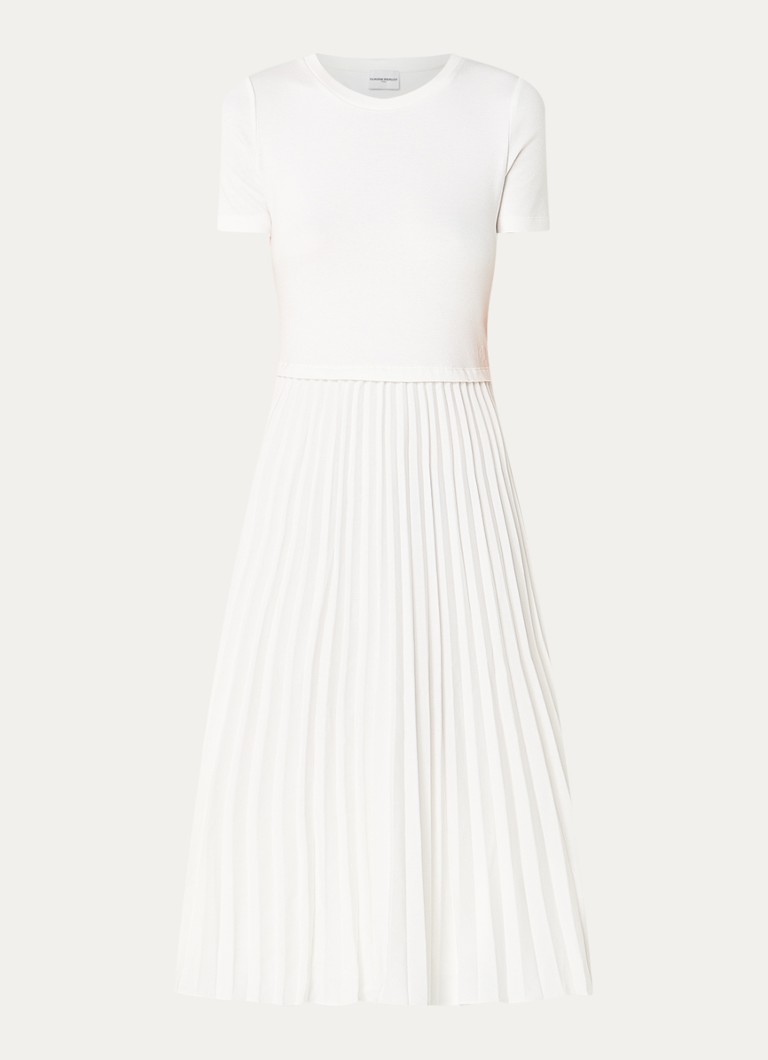 Vestido midi plisado Twistlin de Claudie Pierlot