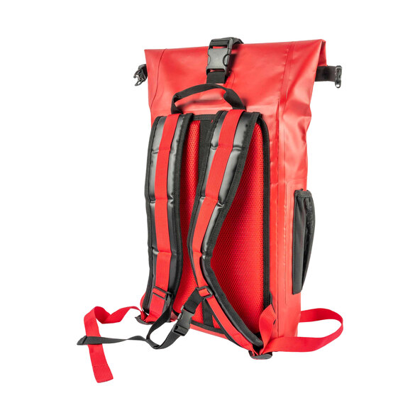 Wasserdichter Rucksack, rot