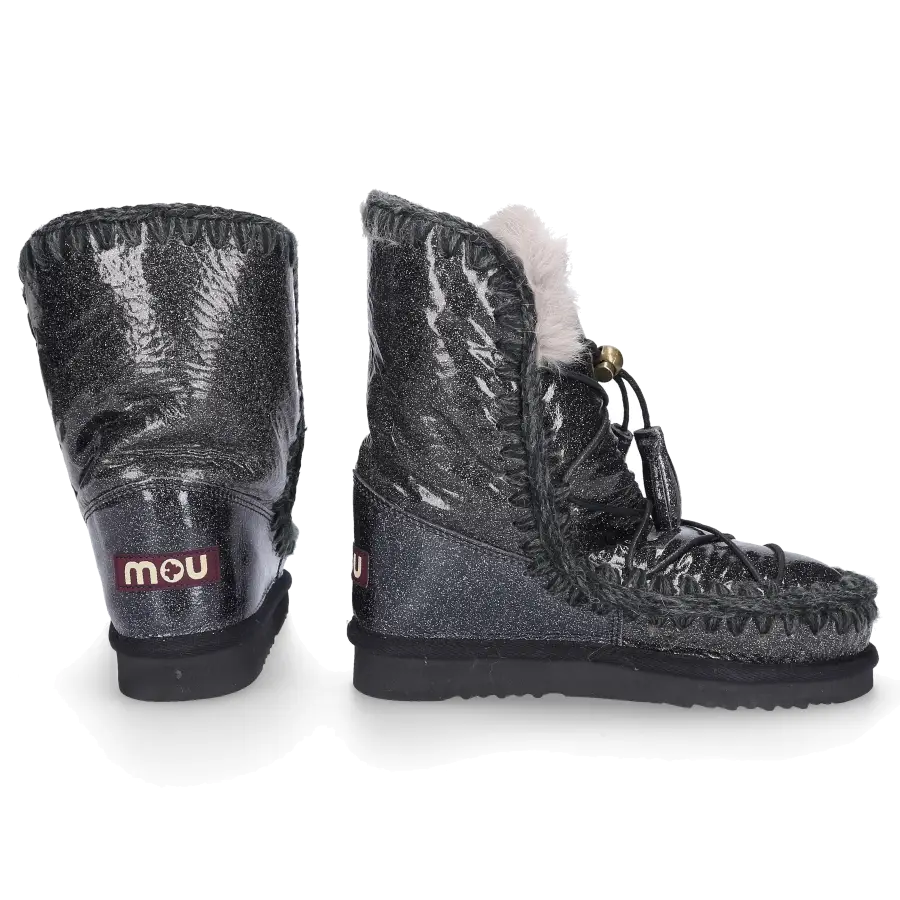 MOU - Snowboots ESKIMO DREAM CATCHER gefüttert - schwarz