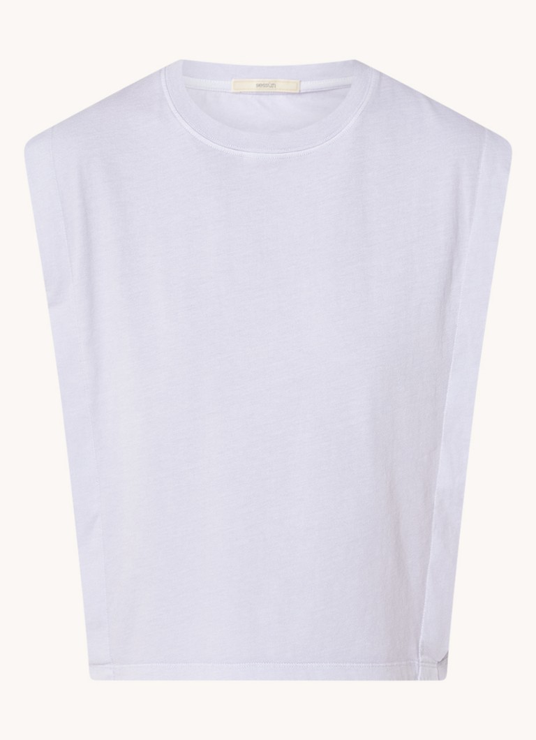 Sessùn Orlando sleeveless top with stretch