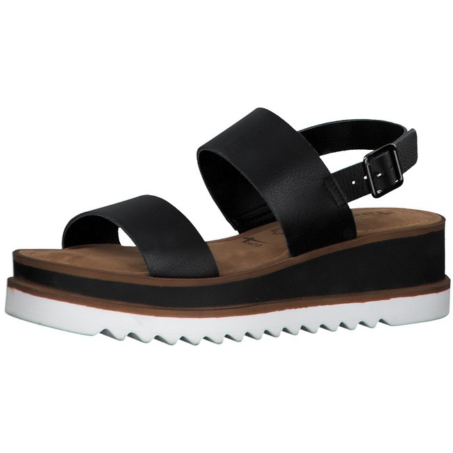TAMARIS Klassische Sandalen schwarz