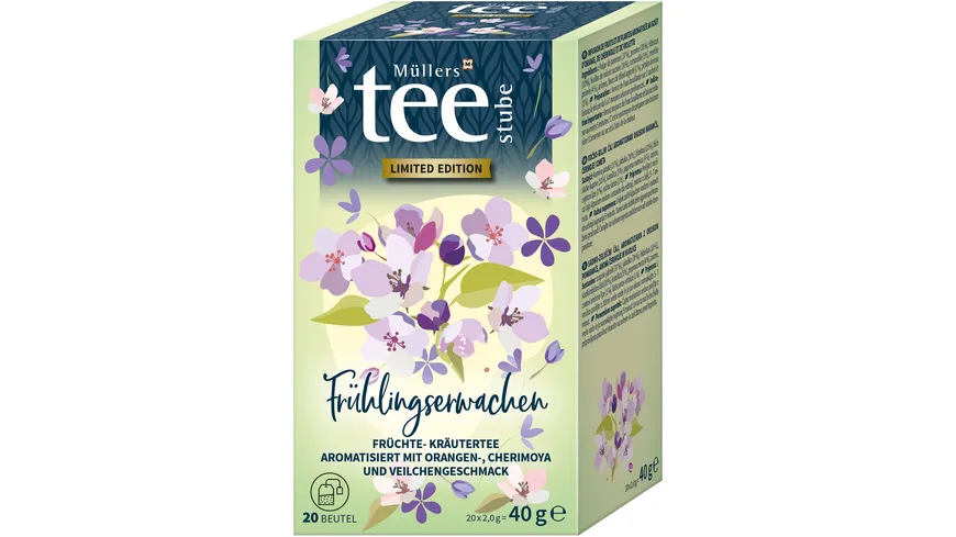 Müllers Teestube Frühlingstee Frühlingserwachen 40 g