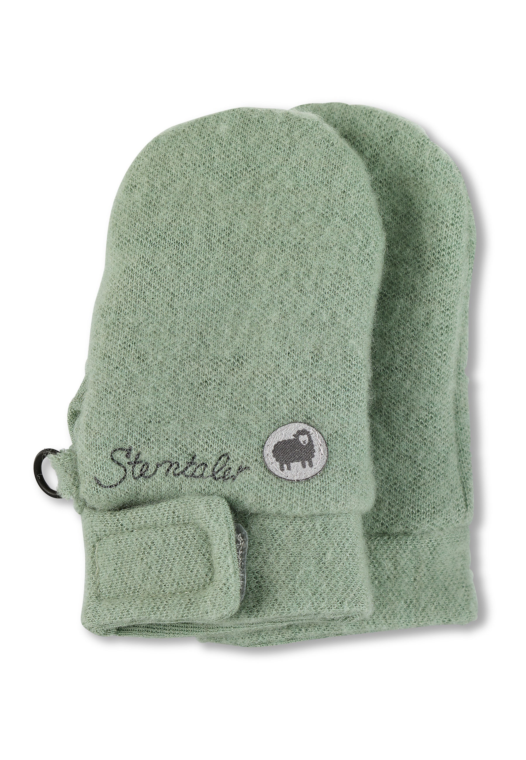 Fäustlinge ohne Daumen aus Merino Wolle