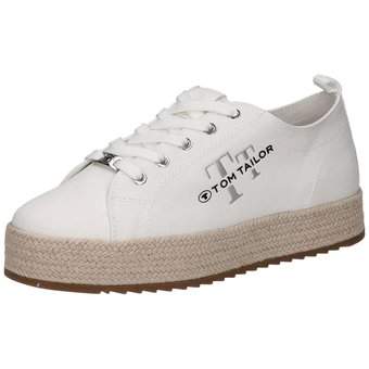 Tom Tailor Plateau Sneaker in weiß