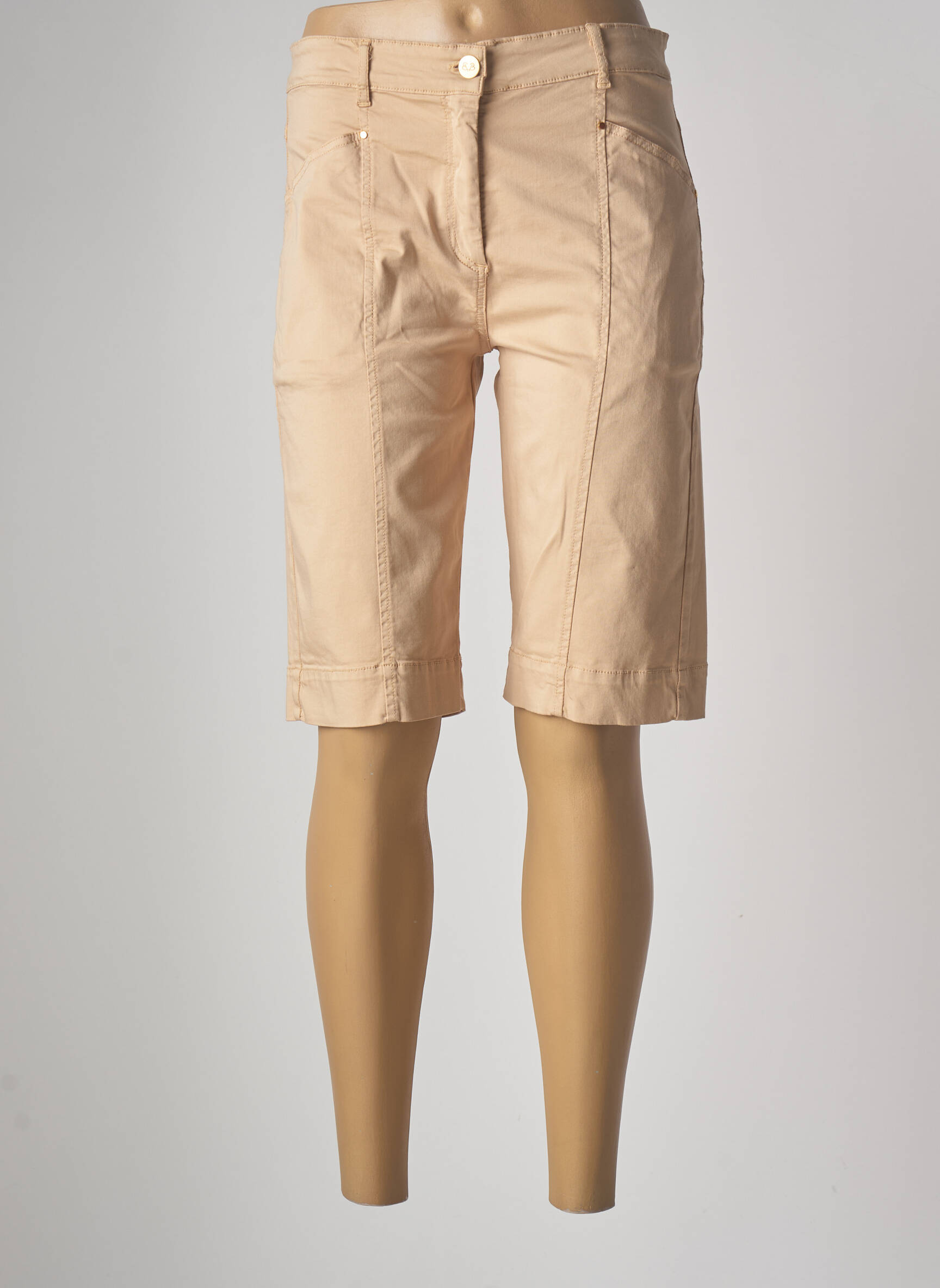 Paul Brial Bermudas Femme couleur beige