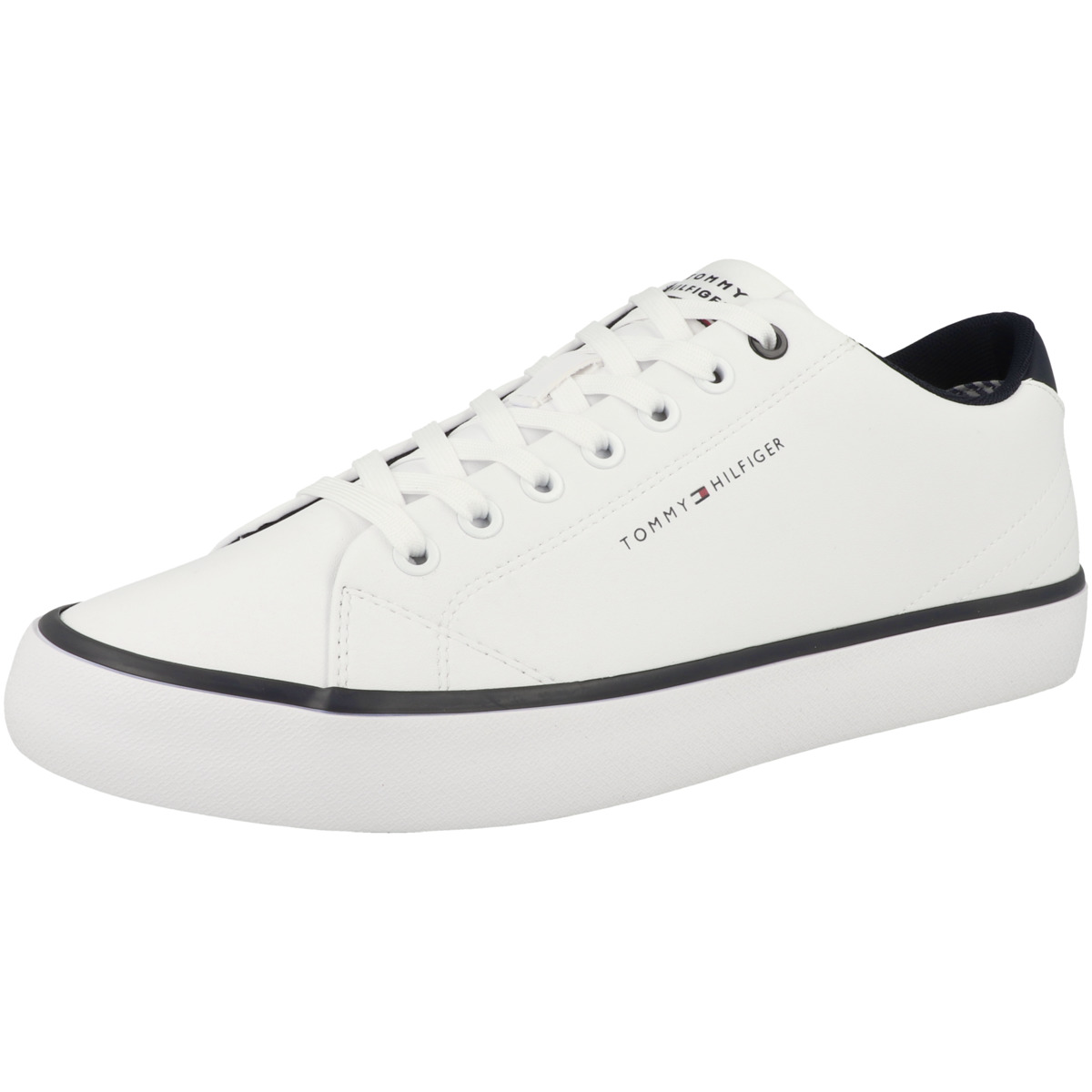 Tommy Hilfiger Hi Vulcanized Core Low Leather Sneaker Low weiss