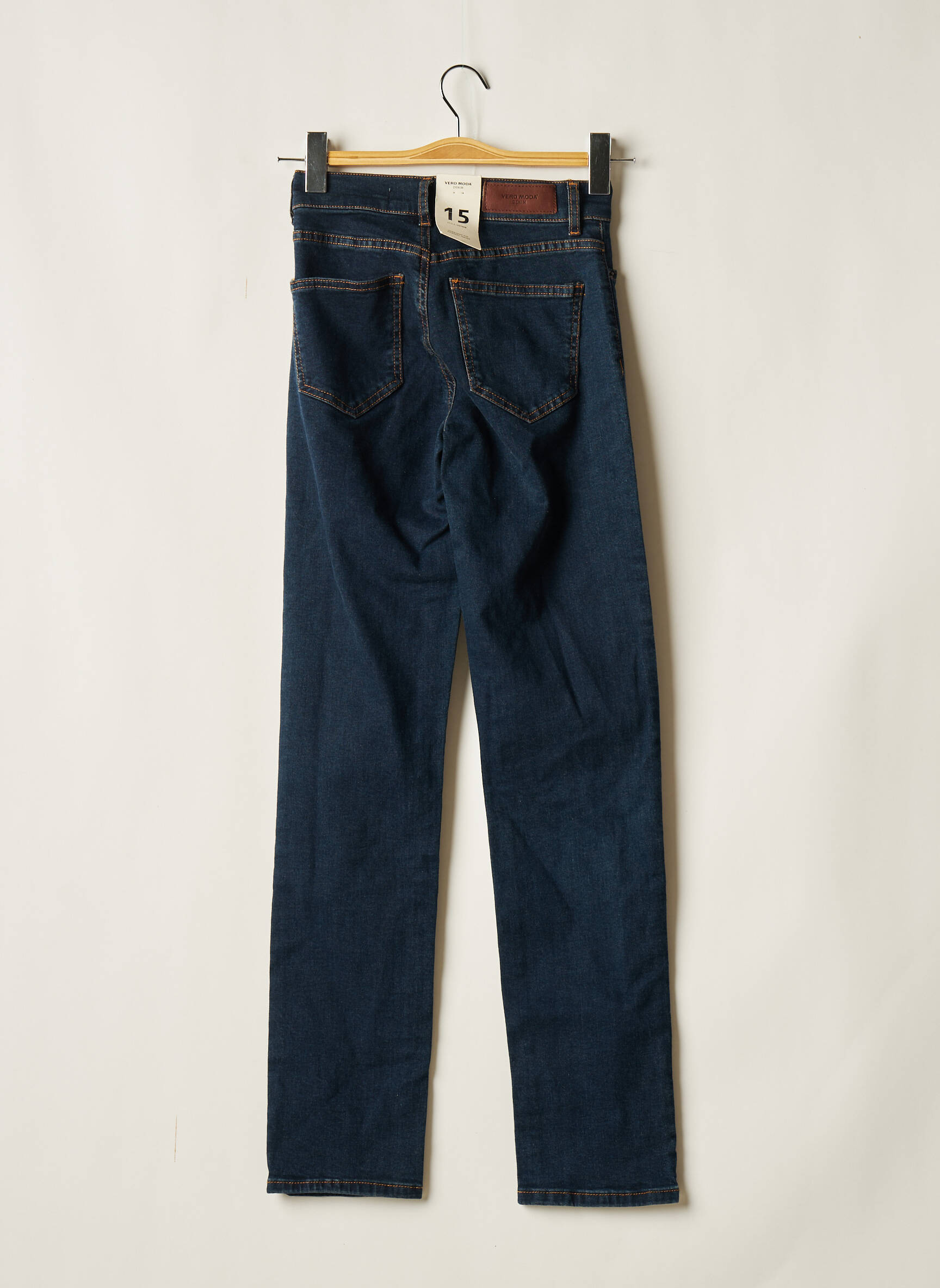 Vero Moda Jeans Coupe Slim Femme couleur bleu
