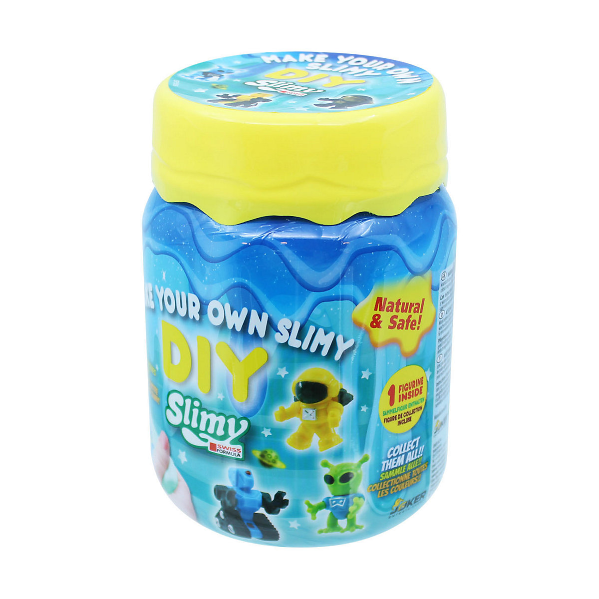 SLIMY® DIY Collectible - 500g Original Slimy Slime Spielschleim zum Selbermachen inkl. lustiger Sammelfigur
