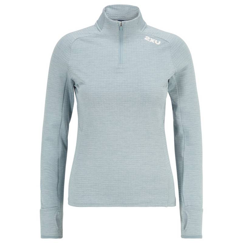 2XU Ignition 1/4 Zip Funktionsshirt Damen