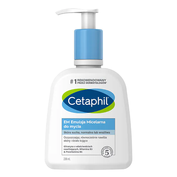 Cetaphil EM micelinė valomoji emulsija, 236 ml