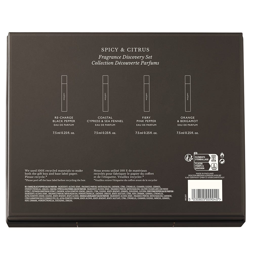 Molton Brown Spicy & Citrus Fragrance Discovery Set