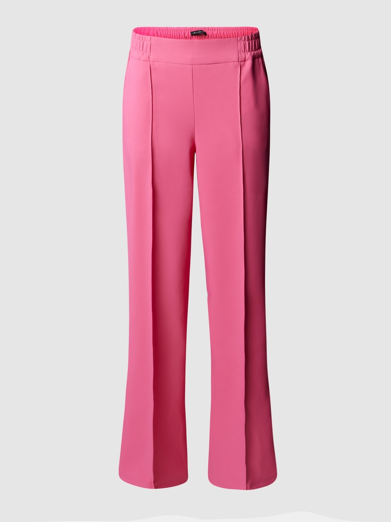 Hose mit Ziernähten in pink