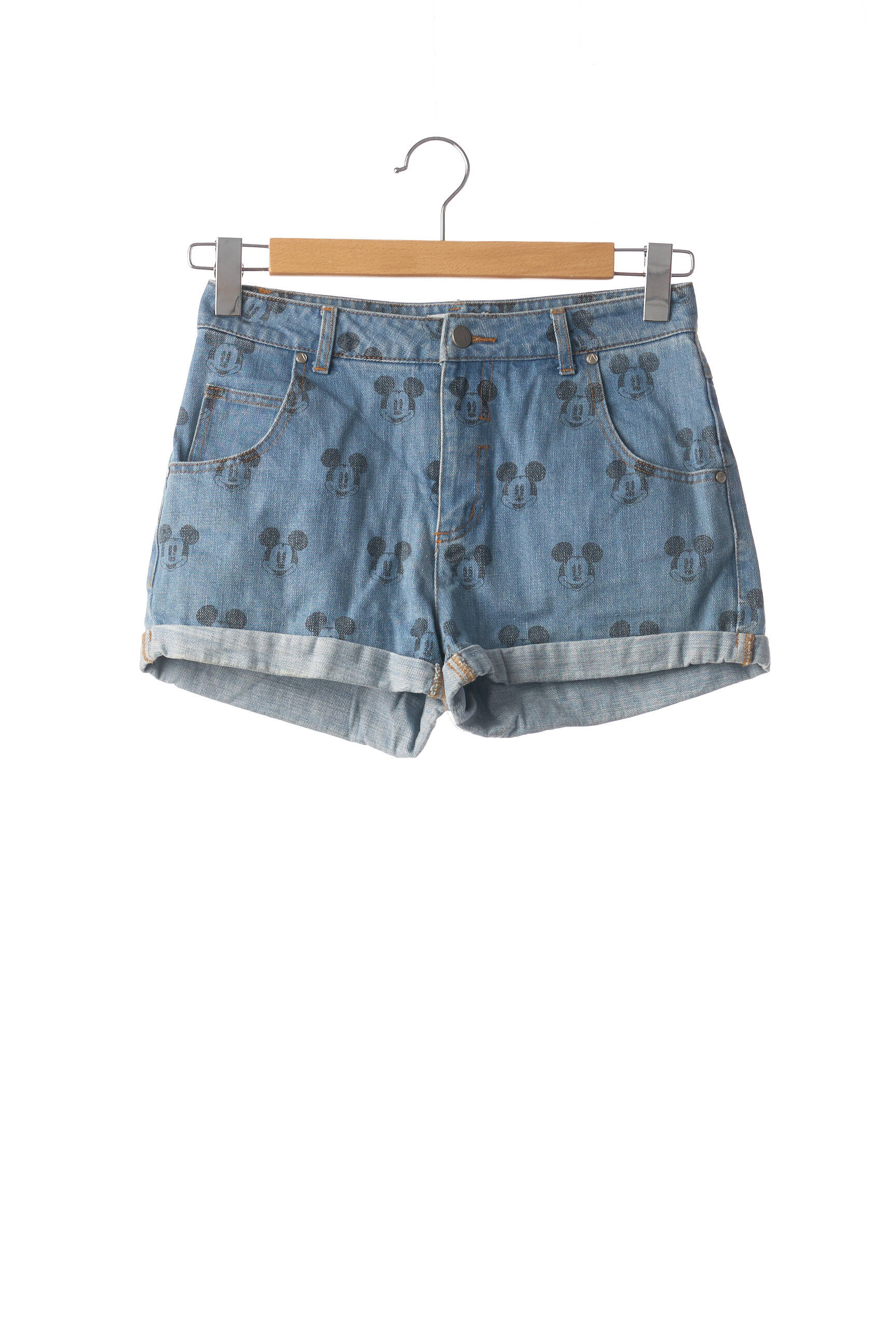 Eleven Paris Shorts 1 Femme couleur bleu