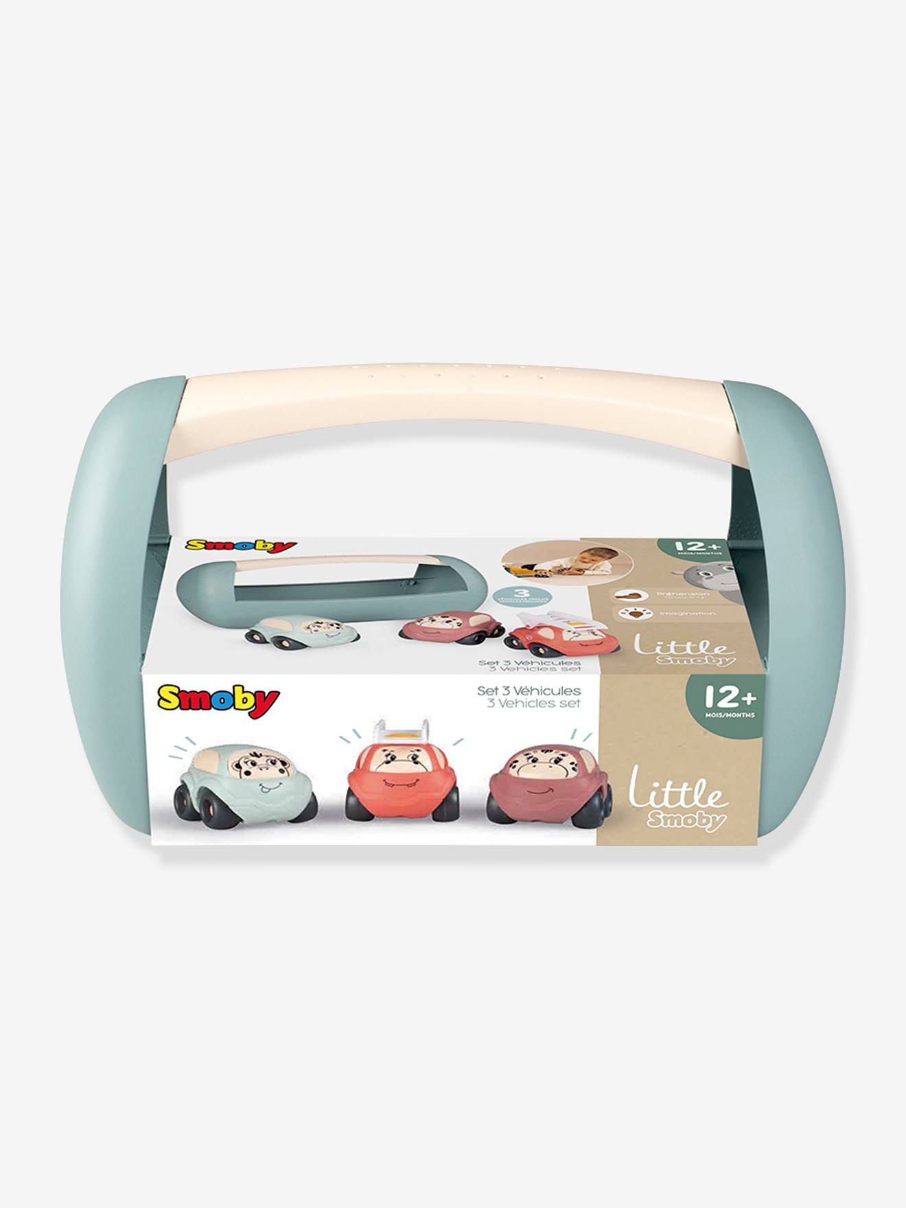 Smoby 3er-Set Autos LITTLE SMOBY SMOBY - grün