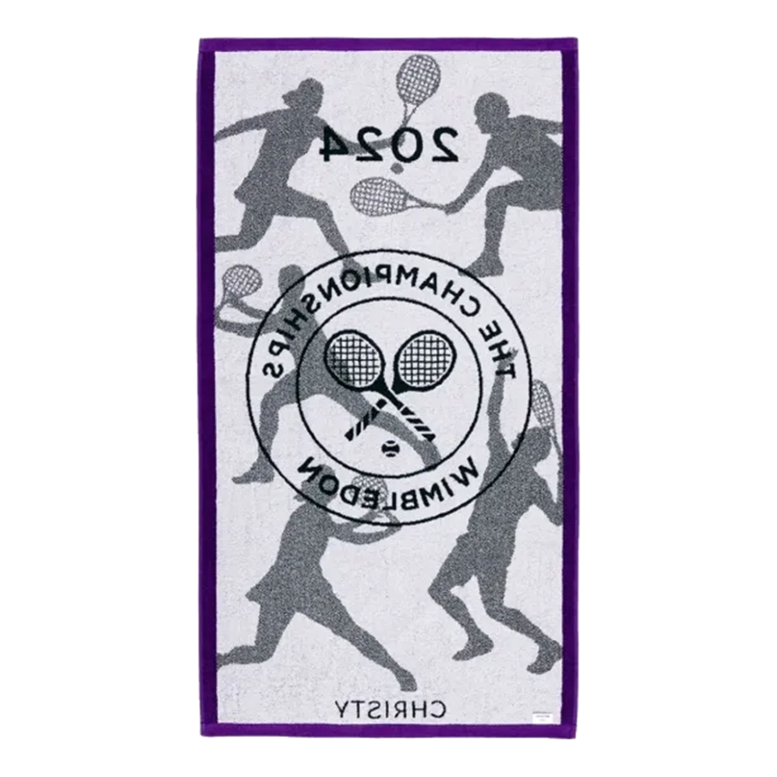 Wimbledon Champ Handtuch - Grün, Lila