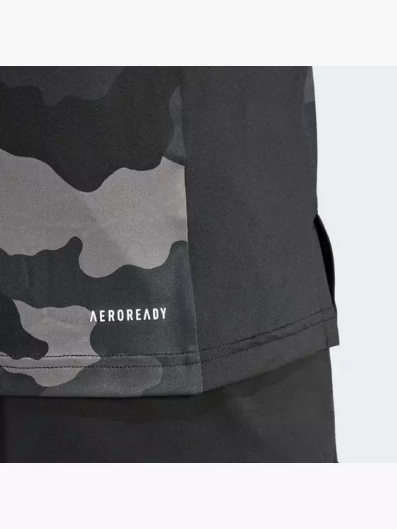 adidas Train Essentials Camo Allover Print T-Shirt
