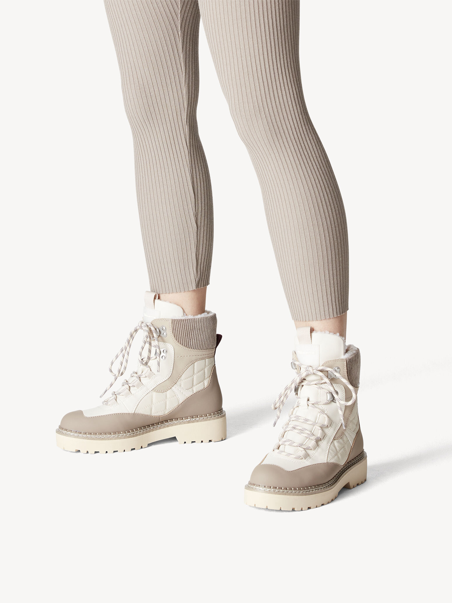 Bottine - beige doublure chaude