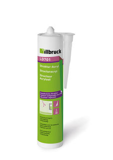 illbruck LD701333588 LD701 Texturovaný akrylový tmel kartuše 310 ml, bílá