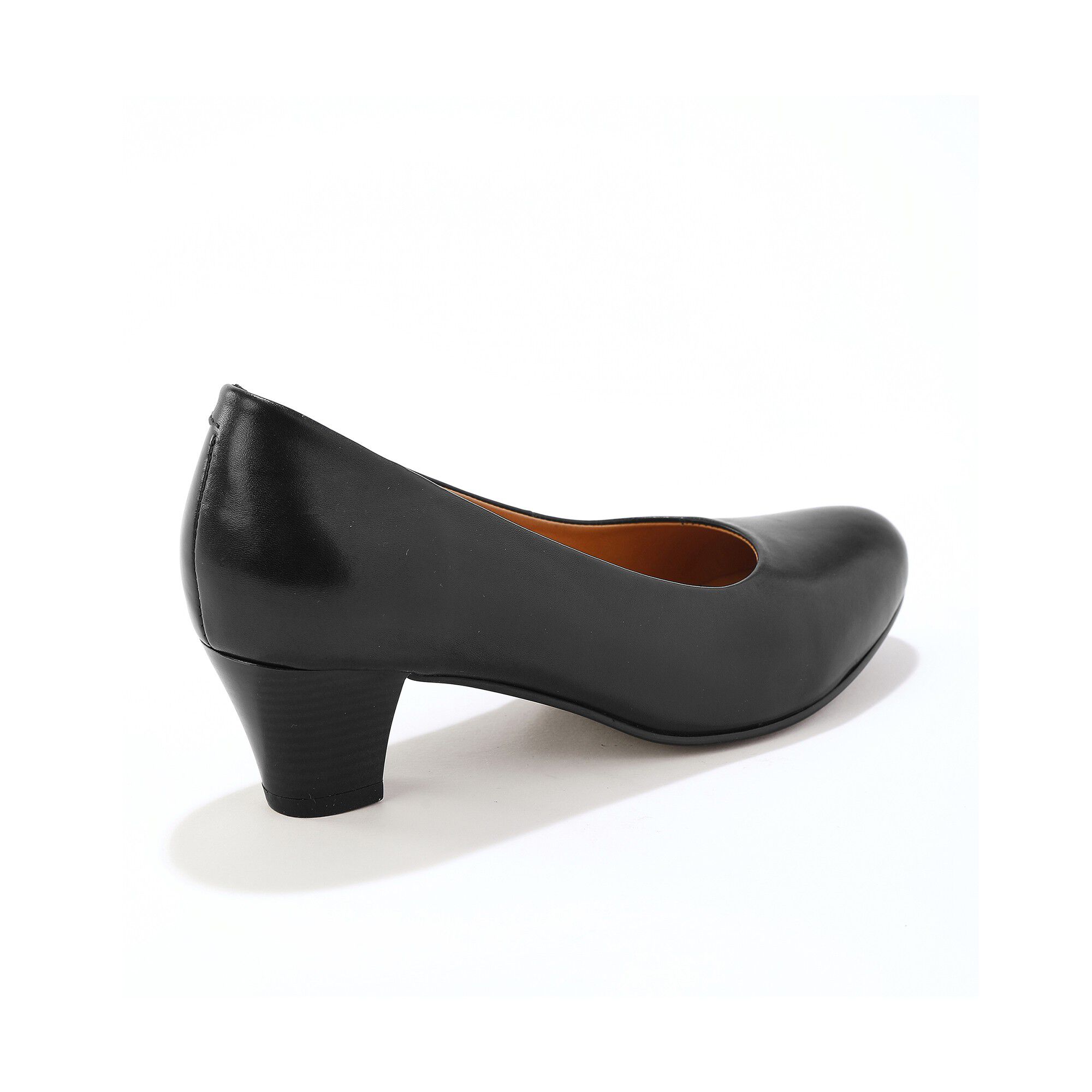 Escarpins en cuir lisse