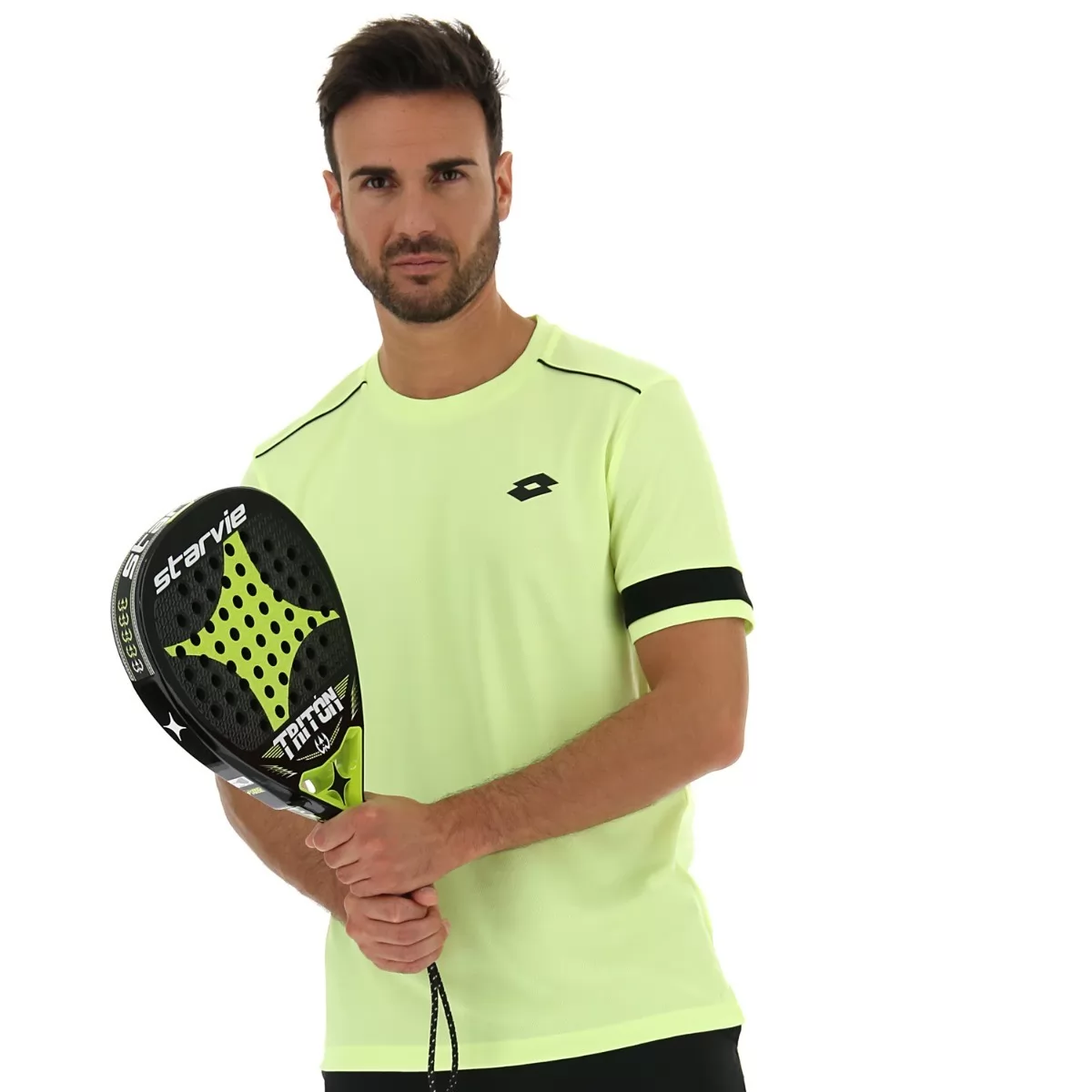 SUPERRAPIDA V-T-SHIRT PL GUL NEON