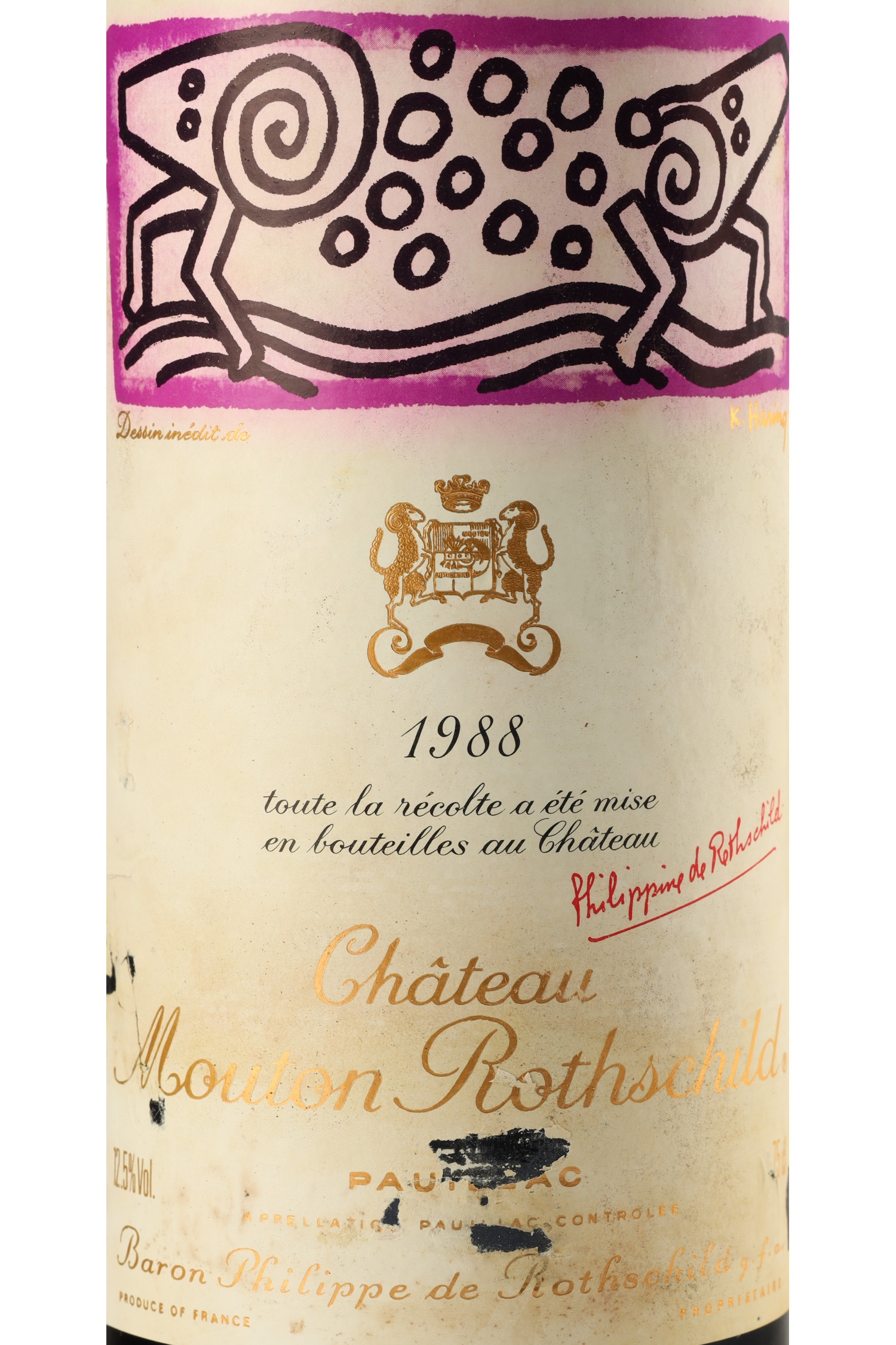 Château Mouton Rothschild 1988, Pauillac