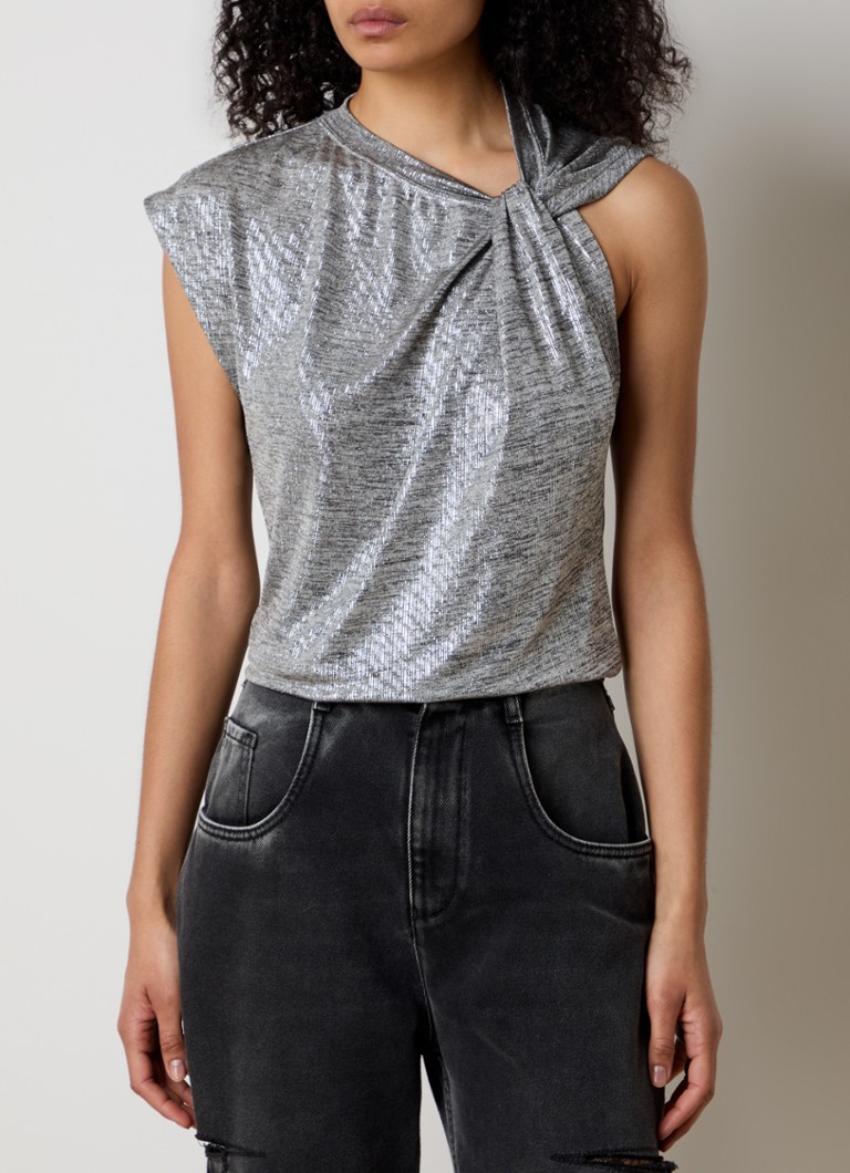 Isabel Marant Naylor top bez rukava s lureksom