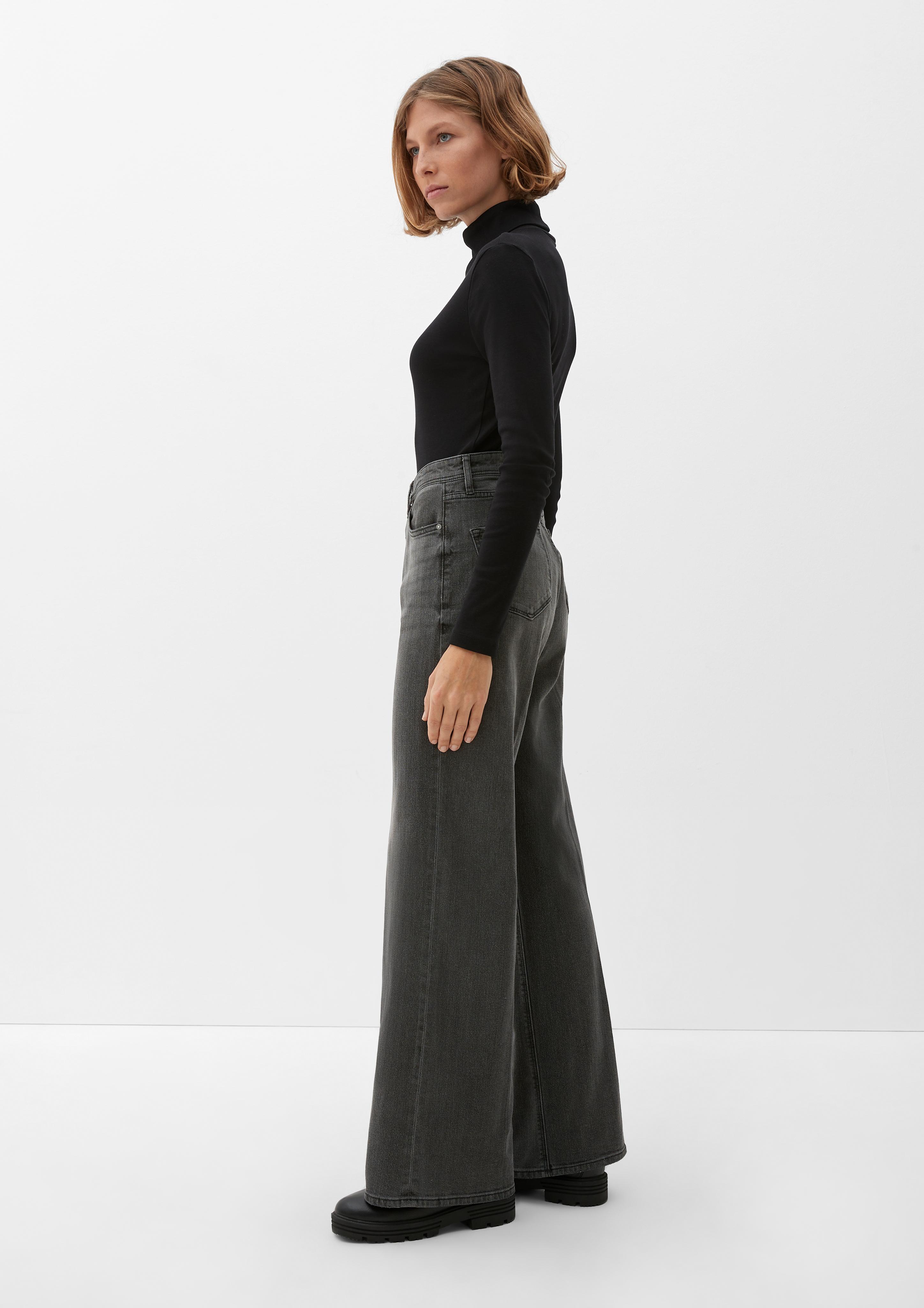 Suri: Wide leg-Jeans mit Glitzergarn  2125412-96Z6