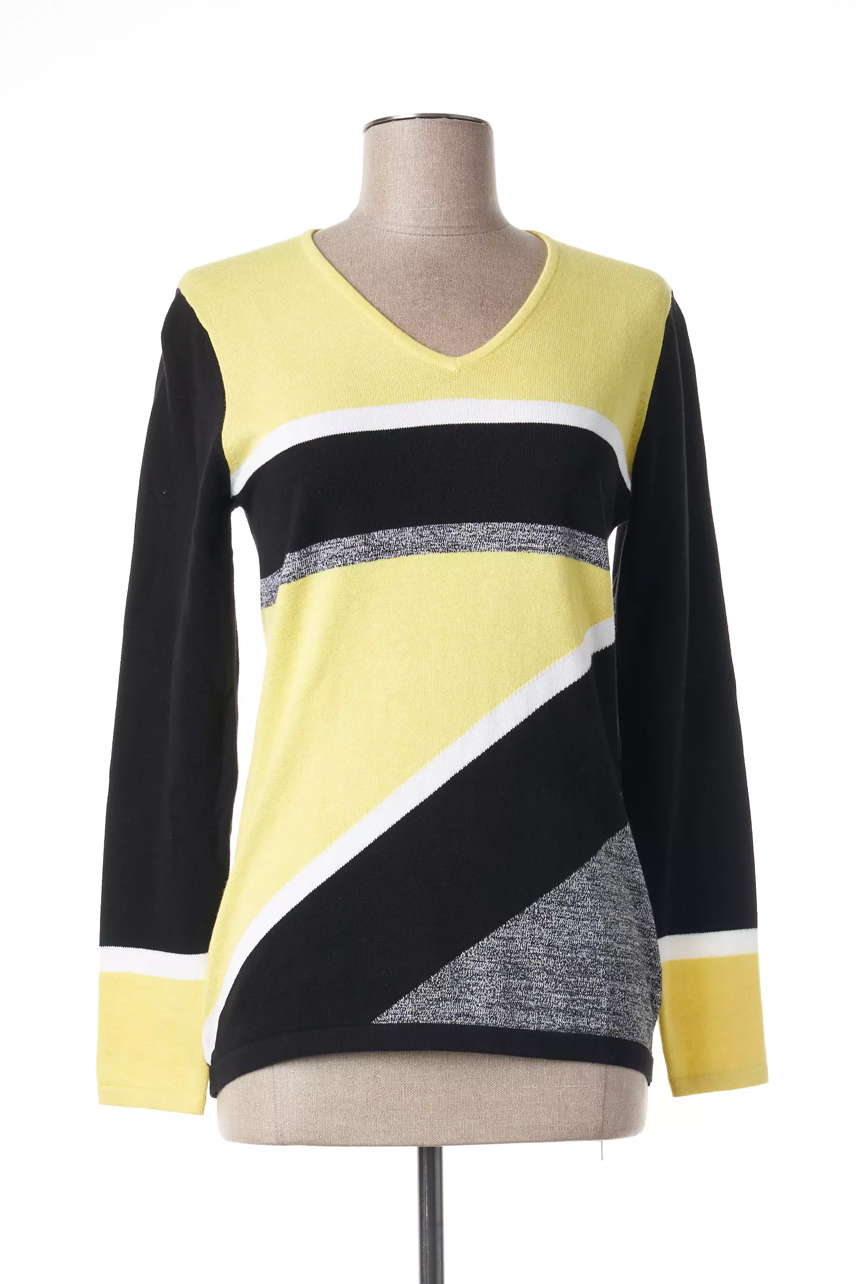 Marble Pulls Femme couleur jaune