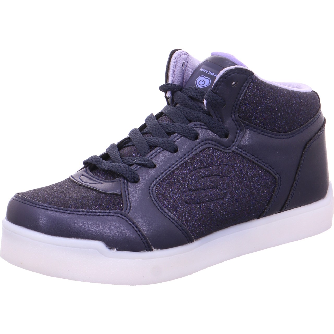 SKECHERS Mädchen Sneaker blau