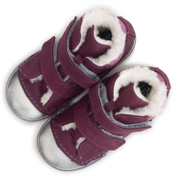 Däumling softie ~ Epio HighCut Winter Klettschuh ~ Fuchsia