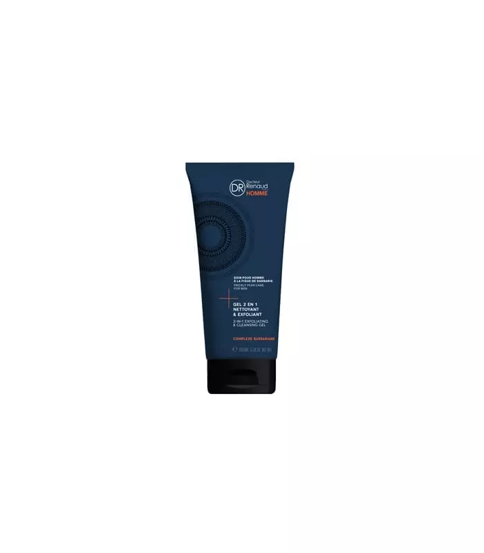 HOMME Gel 2 en 1 Nettoyant & Exfoliant Figue de Barbarie