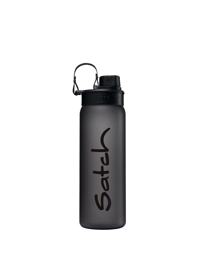 Satch Kunststoff Trinkflasche in Schwarz günstig kaufen onesize