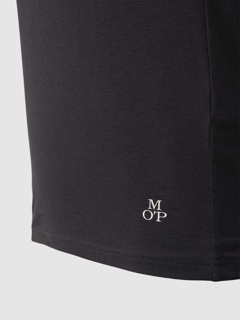 T-Shirt im 2er-Pack Modell 'ESSENTIALS' in schwarz
