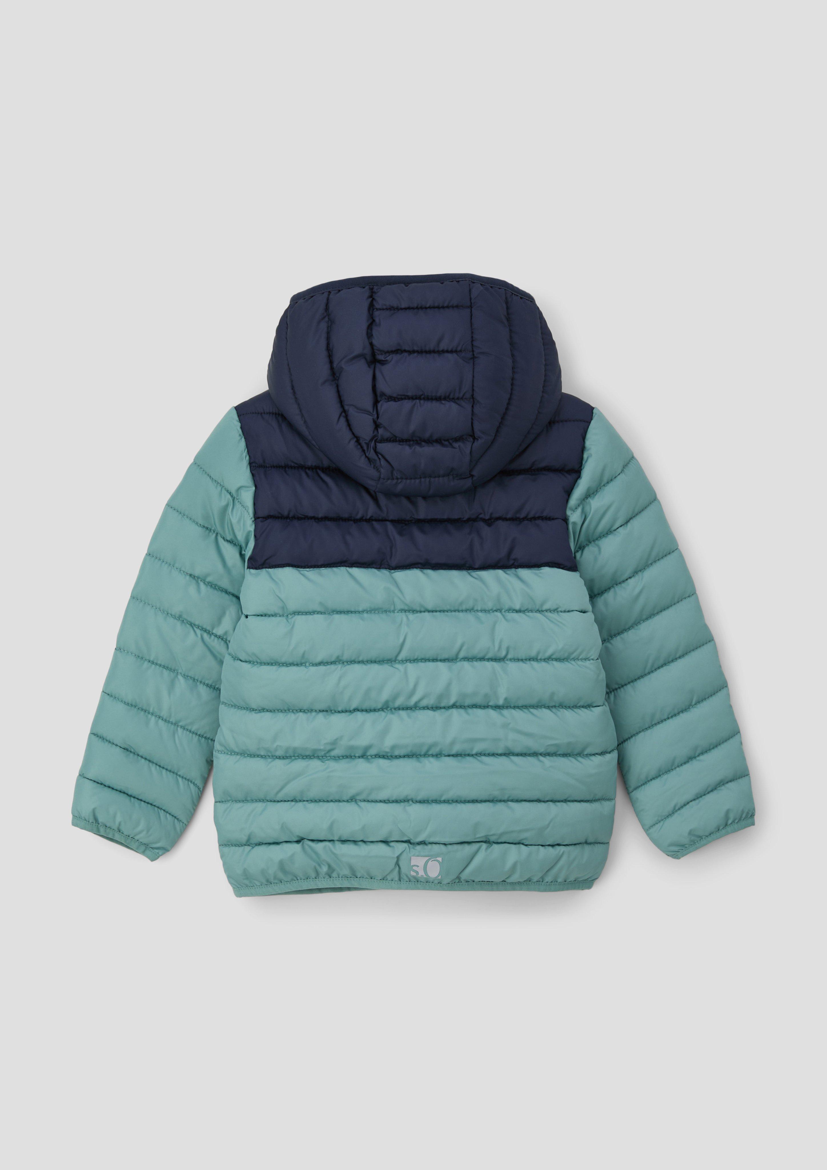 Gesteppte Jacke mit Kapuze  2140435-6554
