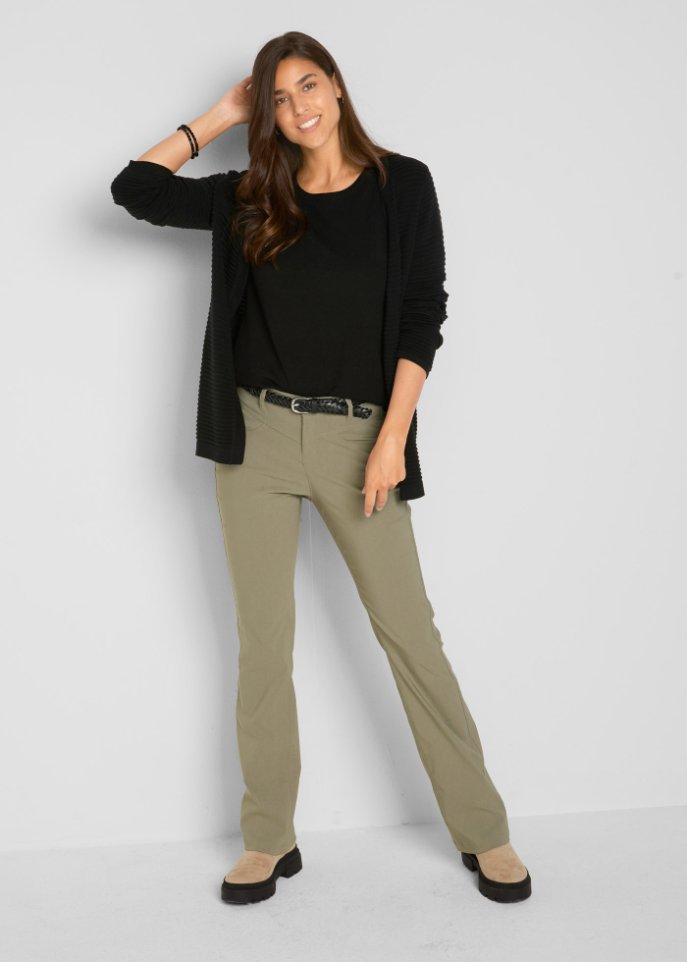 Basic Pullover mit recycelter Baumwolle