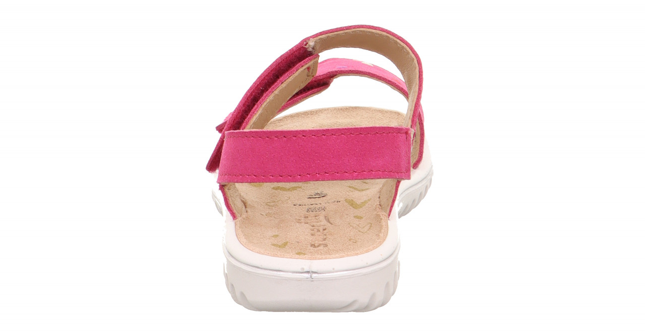 SPARKLE - PinkSandale mit Klettverschluss